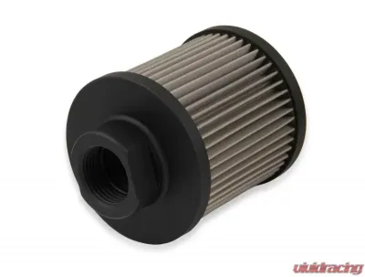 Earl's Performance FILTER, S.S. MESH, 12AN FEMALE PORT, BLK - CT102ERL