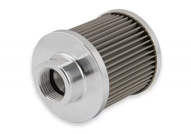 Earl's Performance FILTER, S.S. MESH, 12AN FEMALE PORT, CLR - CT103ERL