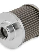 Earl's Performance FILTER, S.S. MESH, 12AN FEMALE PORT, CLR                                     - CT103ERL - Image 4