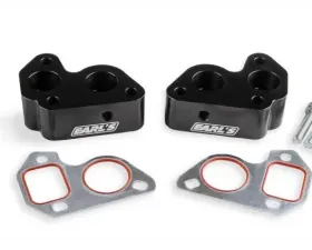 Earl's Performance GM LS WATER PUMP PLATES W/ -12 ORB PORTS