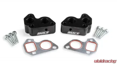 Earl's Performance GM LS WATER PUMP PLATES W/ -12 ORB PORTS - LS0022ERL