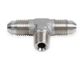 Earl's Performance -4 TO 1/8 NPT T ON SIDE STAINLESS STEEL