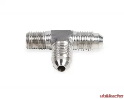 Earl's Performance -6 TO 1/4 NPT T ON RUN STAINLESS STEEL - SS982606ERL