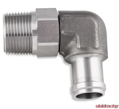 Earl's Performance SS 90 DEG 3/4 AN BARB TO 3/4 NPT SWIVEL - SS988412ERL