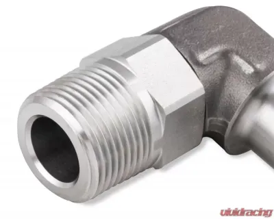 Earl's Performance SS 90 DEG 3/4 AN BARB TO 3/4 NPT SWIVEL - SS988412ERL