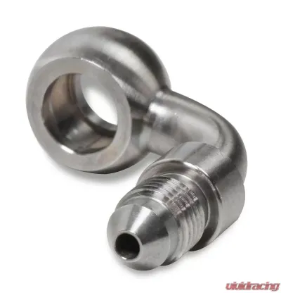 Earl's Performance BANJO LONG 90 DEG 3/8 OR 10MM 3AN SS - SS9976093ERL