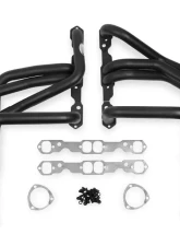 Hooker Super Competition Long Tube Header - Painted                                     - 2129HKR - Image 7