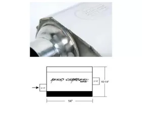 Hooker Aero Chamber Muffler