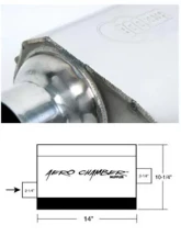 Hooker Aero Chamber Muffler                                     - 21501HKR - Image 3