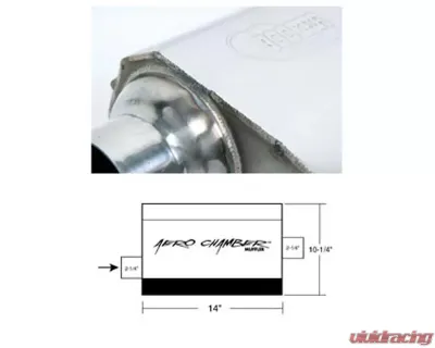 Hooker Aero Chamber Muffler - 21501HKR