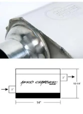 Hooker Aero Chamber Muffler                                     - 21530HKR - Image 3