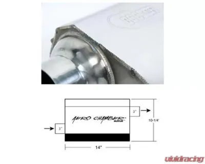 Hooker Aero Chamber Muffler - 21530HKR