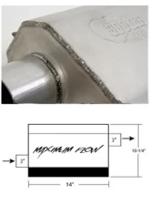 Hooker Maximum Flow Muffler                                     - 21630HKR - Image 3