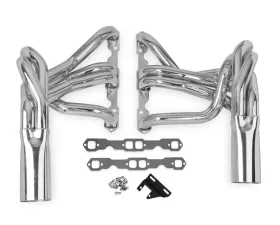 Hooker Super Competition Long Tube Header - Polished Stainless Chevrolet Corvette 1963-1982