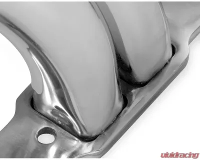 Hooker Super Competition Long Tube Header - Polished Stainless Chevrolet Corvette 1963-1982 - 2224-3HKR