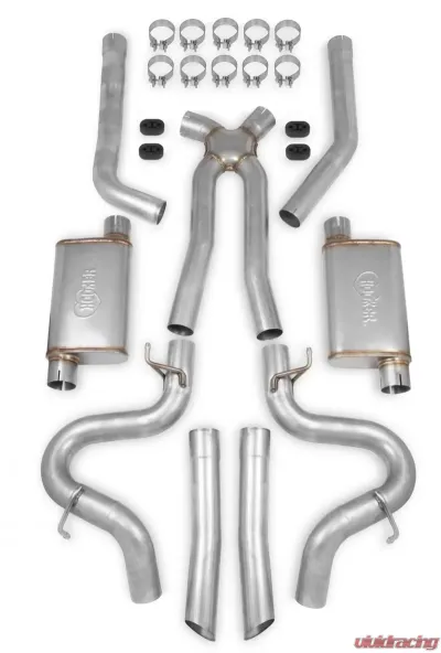Hooker 1978-87 GM G-BODY EXHAUST SYSTEM, 3 IN - 70501364-RHKR