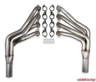 Hooker Racingheart Big Block Chevy Swap Long Tube Headers Natural 304 Stainless Ford Mustang 1979-2004 - 6234-2HKR