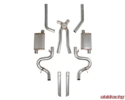 Hooker 1978-87 GM G-BODY EXHAUST SYSTEM, 2.5 IN - 70501363-RHKR