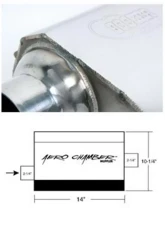 Hooker Aero Chamber Muffler                                     - 21501HKR - Image 3