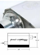 Hooker Aero Chamber Muffler                                     - 21530HKR - Image 3
