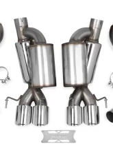 Hooker 2005-08 C6 CORVETTE AXLE BACK EXHAUST W/ Chevrolet                                     - 70401312-RHKR - Image 3