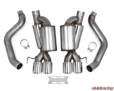 Hooker 2005-08 C6 CORVETTE AXLE BACK EXHAUST W/ Chevrolet - 70401312-RHKR