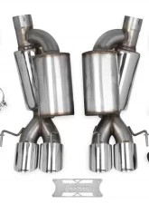 Hooker 2005-08 C6 CORVETTE AXLE BACK EXHAUST W/ Chevrolet                                     - 70401312-RHKR - Image 3