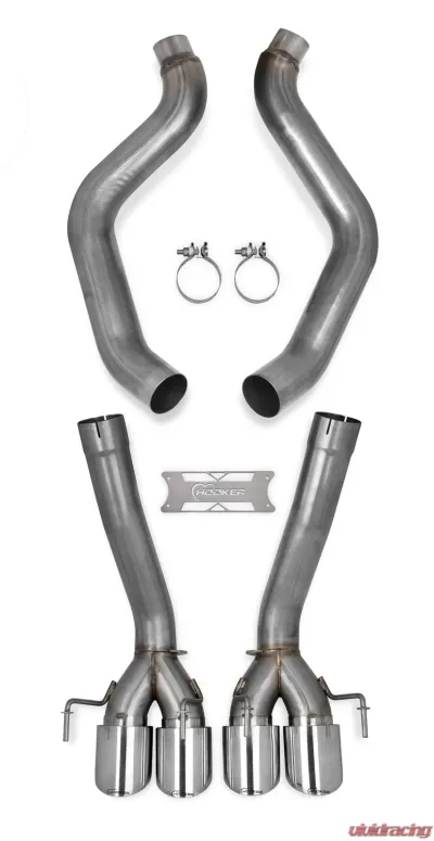 Hooker 2009-13 C6 CORVETTE AXLE BACK EXHAUST W/ Chevrolet 6.2L V8 - 70401316-RHKR