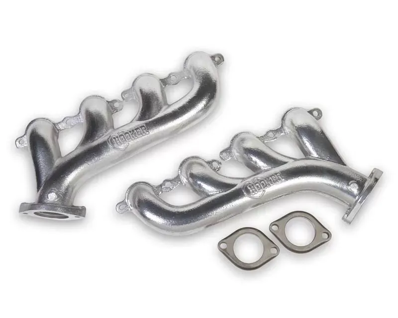 Hooker LS SWAP EXHAUST MANIFOLD, SILVER CERAMIC N/A - 8501-1HKR