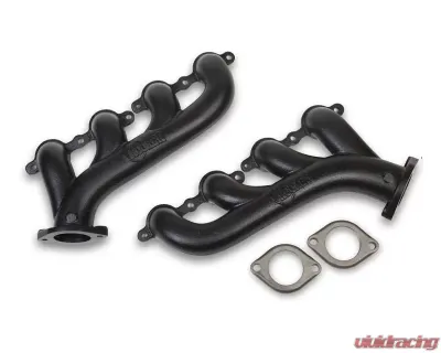 Hooker LS SWAP EXHAUST MANIFOLD, BLACK CERAMIC N/A - 8501-3HKR