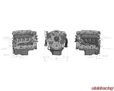 Hooker LS Exhaust Manifold, Natural N/A - 8501HKR
