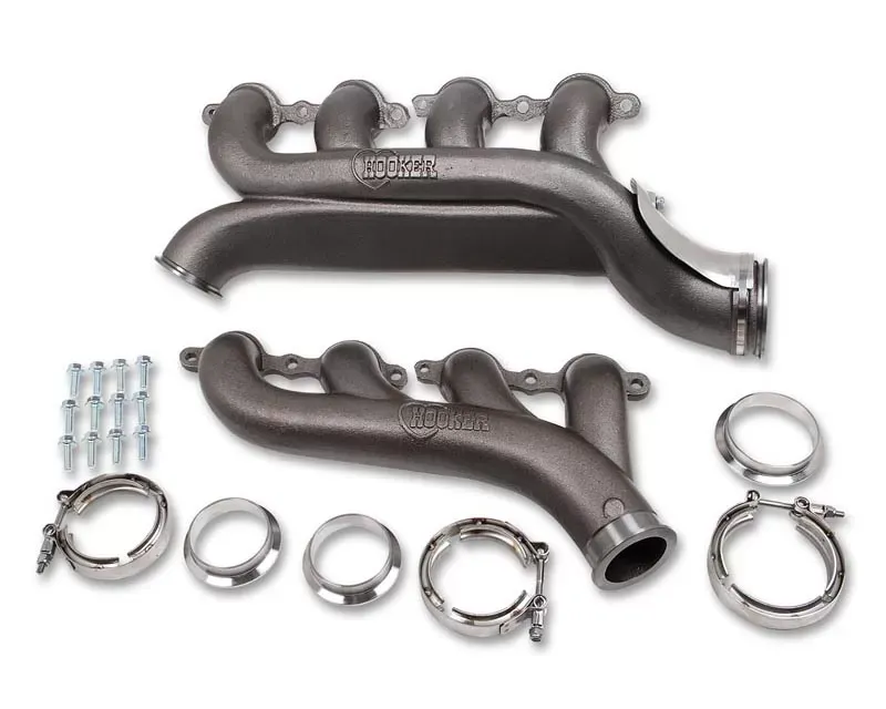 Hooker LS TURBO EXHAUST MANIFOLD SET - NATURAL - 8510HKR