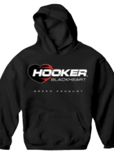 Hooker BlackHeart Hoodie-Black                                     - 10157-XXLHKR - Image 2