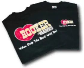 Black Hooker Headers T-Shirt (2X-Large)