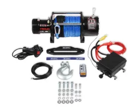 Anvil Off-Road 17000lbs Winch w/ Synthetic Rope|Aluminum Fairlead