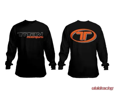 Titan Motorsports Black Longsleeve Tuner T-Shirt - TMS ACC-LNG-3XL