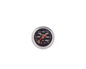 Titan Motorsports Pressure Gauge Liquid Filled 1-1/2in Black 0-120
