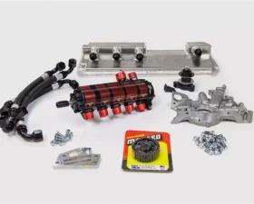 Titan Motorsports Dry Sump Oil Cooler Toyota Supra 2JZ-GTE