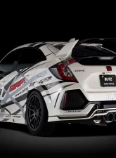 Blitz NUR-Spec Exhaust Custom Edition VSR Titanium Tips Honda Civic Type R FK8 2019-2021                                     - 63174V - Image 3