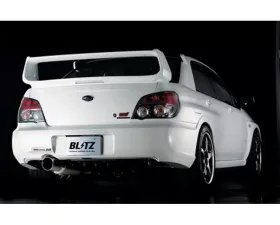 Blitz NUR-SpecR Catback Exhaust Subaru WRX Sti 08-12