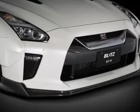 Blitz Carbon Fiber Front Lip Spoiler Nissan GTR 2017-2019