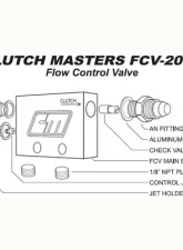 Clutch Masters Flow Control Valve                                     - FCV-2000 - Image 2
