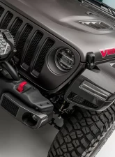 VENOMREX JL-JX Edition Aero Hood Vents - Carbon Fiber PP 2X2 Glossy Jeep Wrangler JL 2018+                                     - VRJ1020 - Image 2