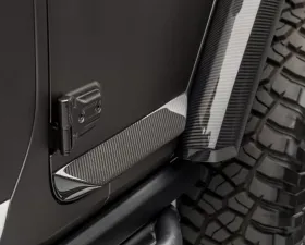 VENOMREX JL-JX Edition Aero Rock Guards - Carbon Fiber PP 2X2 Glossy Jeep Wrangler JL 2018+