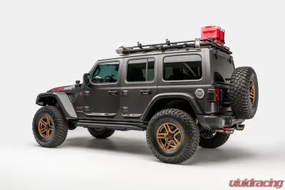 VENOMREX JL-JX Edition Aero Rock Guards - Carbon Fiber PP 2X2 Glossy Jeep Wrangler JL 2018+ - VRJ1030