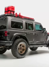 VENOMREX JL-JX Edition Aero Rear Bumper Tray - Carbon Fiber PP 2X2 Glossy Jeep Wrangler JL 2018+                                     - VRJ1040 - Image 5