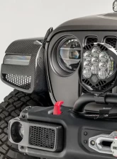 VENOMREX JL-JX Edition Aero Front Fenders - Carbon Fiber PP 2X2 Glossy Jeep Wrangler JL 2018+                                     - VRJ1050 - Image 4