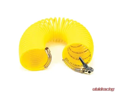 VIAIR 35 Ft. Coil Hose, with 1/4" M Swivel, with Close Ended Clip-On Chuck - 37