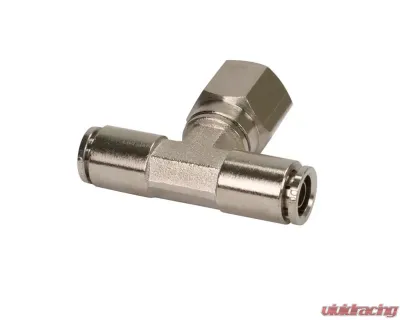 VIAIR 3/8" NPT(F) 3/8" to 3/8" Swivel T-Fitting (10 pcs) DOT Approved - 13830-BP