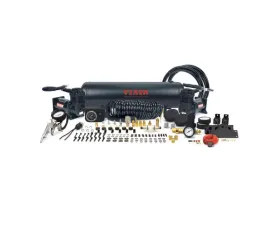 VIAIR Dual Stealth Black 380C Onboard Air System (200 PSI, 2.54 CFM, 44 Amp, 12V, 2.5 Gal. Tank)